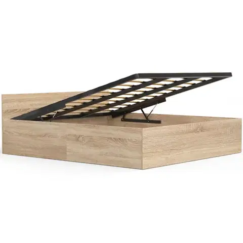 Manželské postele Manželská posteľ 180x200 TEREZKA, dub Sonoma