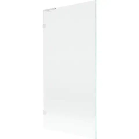 Sprchové dvere MEXEN/S - Lunar L vaňová zástena FIX 90 x 150, transparent, biela 897L-090-000-20-00