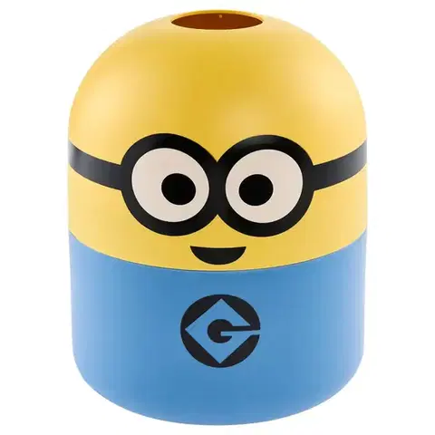 Prútené koše Plastová nádoba Minions Bob 6 l žltá