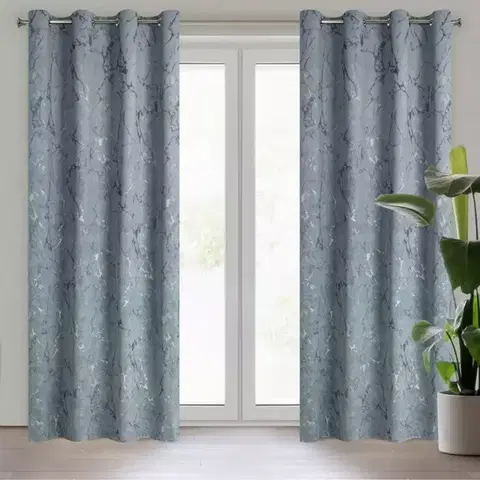 Závesy do spálne Záves WERA 140X250 na priechodkách 391735