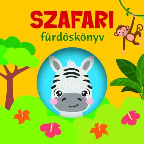 Knižky do vane Szafari - fürdőskönyv