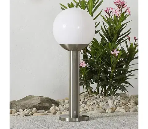 LED osvetlenie Eglo 33565 - LED stmievateľné vonkajšie svietidlo NISIA-C 1xE27/9W/230V 525 mm IP44 33565