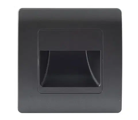 Svietidlá Emithor  - LED Schodiskové svietidlo STEP LIGHT LED/1W/230V 4000K čierna 