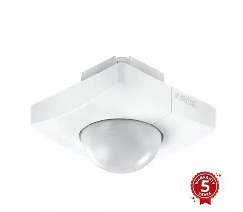 Svietidlá Steinel 058265 - Senzor pohybu IS 345 V3 KNX hranatý biela 058265