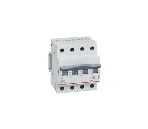 Predlžovacie káble Legrand - Modulárny odpínač RX3 40A 4P 419330
