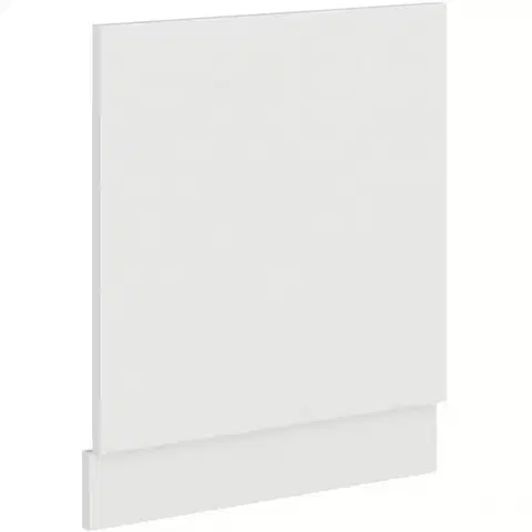Dvierka a čelá zásuviek pre kuchynske skrinky Eko White dvierka na umývačku 570x596