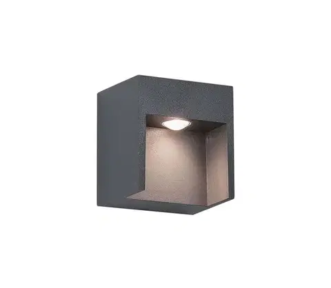 LED osvetlenie Zam E111 - LED Vonkajšie nástenné svietidlo LED/3W/230V 3000K IP54 E111