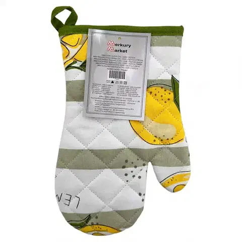 Bytový textil Kuchynská rukavica OTC-12599 17x27 cm citrón