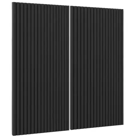 Kuchynské skrinky Čelo skrinky Luxeo F14-G80(72) ryfla black
