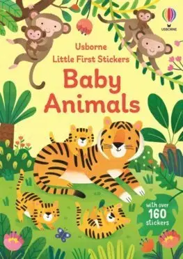 Nalepovačky, vystrihovačky, skladačky Little First Stickers Baby Animals - Jane Bingham,Elisa Ferro