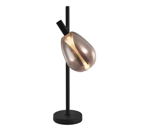 Lampy  Stolová lampa DENSO 1xG9/5W/230V medená/čierna 41-51158
