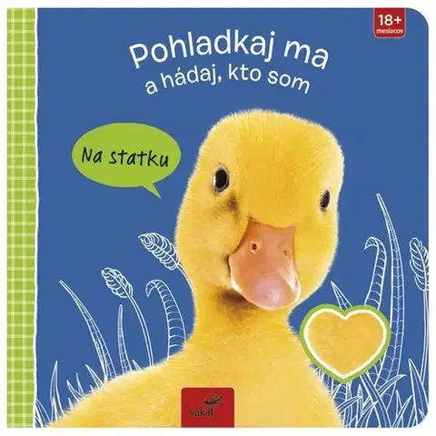 Leporelá, krabičky, puzzle knihy Pohladkaj ma a hádaj, kto som - Na statku