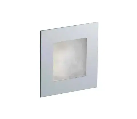 LED osvetlenie LDST AN-01-SS-BZ9 - LED schodiskové svietidlo ANGEL 9xLED/1,2W/230V matný chróm AN-01-SS-BZ9