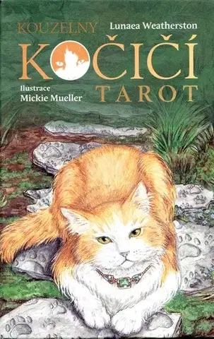 Veštenie, tarot, vykladacie karty Kouzelný kočičí tarot - kniha a 78 karet, 2. vydanie - Lunaea Weatherstone,Mickie Mueller,Jana Dvorská