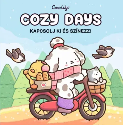 Maľovanky pre dospelých Cozy Days - Coco Wyo