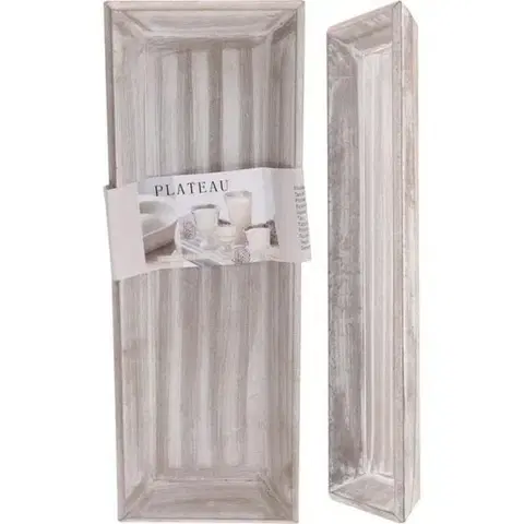Prestieranie Kinekus Podnos 14x40 cm drevo biely