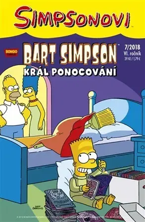 Komiksy Bart Simpson 7/2018: Král ponocování - Matt Groening,Kolektív autorov,Petr Putna