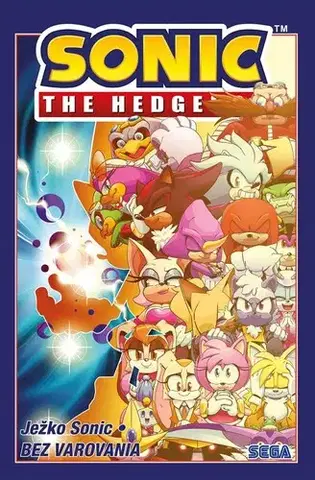Komiksy Ježko Sonic 8: Bez varovania - Ian Flynn,Zuzana Močková-Lorková