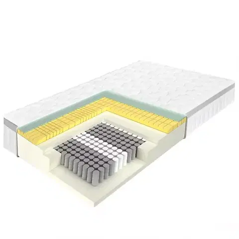 Taštičkové matrace Matrac Hybrid Spring 500 180x200
