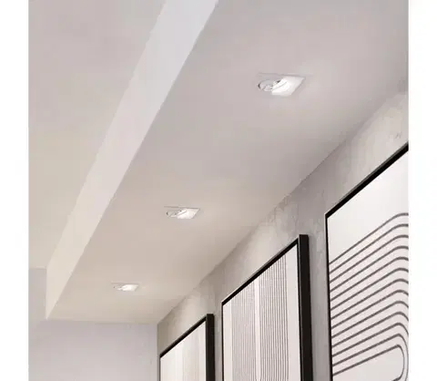 Svietidlá Eglo 902283-SADA 3xLED stmievateľné podhľadové svietidlo SALICETO LED/4,8W/230V 8,8x8,8cm biela 902283