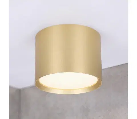 Svietidlá BRILAGI - Kúpeľňové bodové svietidlo SMOOTH 1xGX53/15W/230V zlatá IP54 WO-CD-GX53-S5403-GOLD-OEM