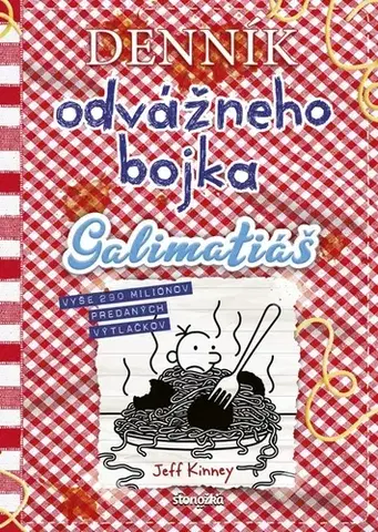 Pre chlapcov Denník odvážneho bojka 19: Galimatiáš - Jeff Kinney,Elena Guričanová