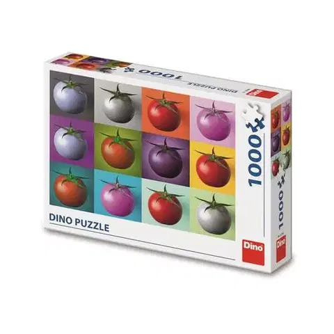 1000 dielikov Dino Toys Puzzle Rajčiny 1000 pop art Dino