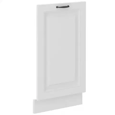 Dvierka a čelá zásuviek pre kuchynske skrinky Dvierka na umývačku STILO biely mat/biely Dvierka zm 713x446
