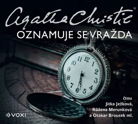 Detektívky, trilery, horory Voxi Oznamuje se vražda (audiokniha)
