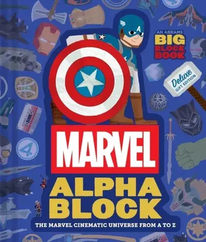 Leporelá, krabičky, puzzle knihy Marvel Alphablock: Deluxe Gift Edition (An Abrams BIG Block Book) - Marvel Marvel Entertainment