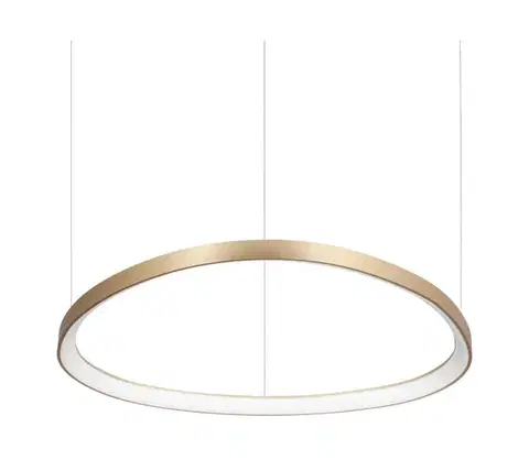 Svietidlá Ideal Lux - LED Luster na lanku GEMINI LED/59W/230V pr. 81 cm CRI 90 zlatá 269849