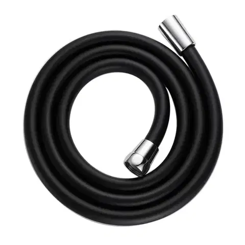 Sprchové hadice Sprchová hadica silikónová Fit Black 150 cm čierna
