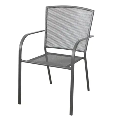 Záhradne kovové kreslá Kovová stolička XT3083