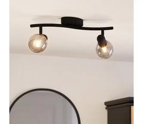 Svietidlá Eglo 98625 - Bodové svietidlo POLLICA 2xE14/28W/230V 98625