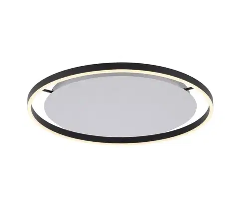 Svietidlá Leuchten Direkt 15392-13 - LED Stmievateľné stropné svietidlo RITUS 30W/230V čierna 15392-13