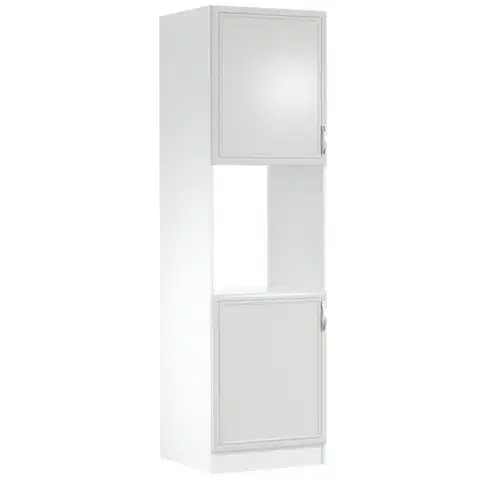 Kuchynské skrinky stojace Kuchynská Skrinka Sycylia D60p L Biely/Dub Lancelot