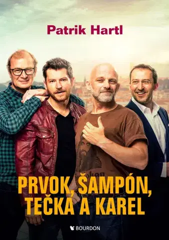 Česká beletria Prvok, Šampón, Tečka a Karel (filmová obálka) - Patrik Hartl