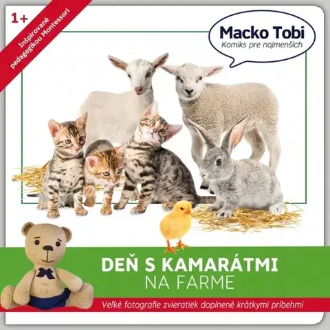 Rozprávky pre malé deti Deň s kamarátmi na farme - Petra Kabátová