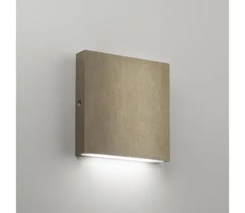 LED osvetlenie Ideal Lux - LED Vonkajšie nástenné svietidlo POST-IT LED/3W/12V CRI 90 mosadz 335926