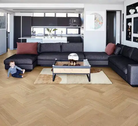 Life authentic herringbone KAHRS Life authentic herringbone Dub ginseng LTCLRW5002-121 Pravá lamela