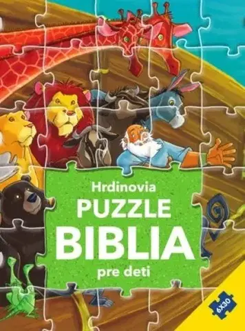 Náboženská literatúra pre deti Hrdinovia - Puzzle - Biblia pre deti - Gustavo Mazali,Gao Hanyu