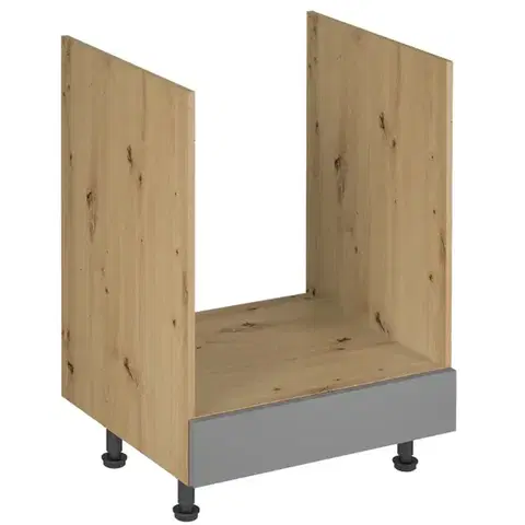 Kuchynské skrinky stojace Kuchynská Skrinka Langen D60zk Rukoväť Beige