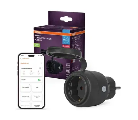 Predlžovacie káble Osram - Inteligentná vonkajšia zásuvka SMART+ SCHUKO 3680W/230V/16A IP44 4099854419317
