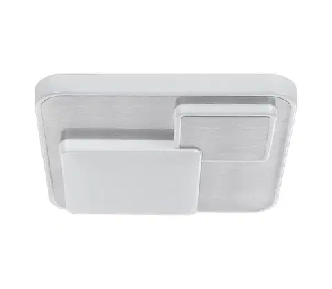 Svietidlá Eglo 75666 - LED Stropné svietidlo LEPRESO LED/19,5W/230V 38,5x38,5cm matný chróm 75666