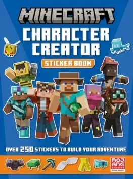 Pre deti a mládež - ostatné Minecraft Character Creator Sticker Book - Mojang AB