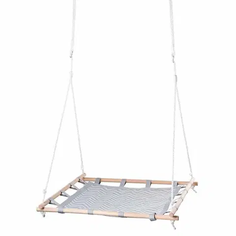 Hračky na záhradu Woody Hojdací štvorec s textíliou, 100 cm