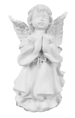 Sošky, figurky - anjeli MAKRO - Anjel 9x5cm