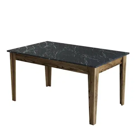 Konferenčné stolíky Jedálenský stôl Milan Walnut and Black