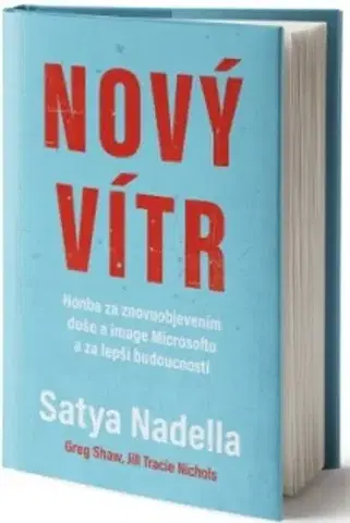 Motivačná literatúra - ostatné Nový vítr - Satya Nadella
