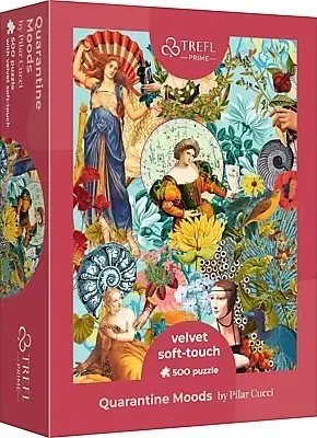 500 dielikov Trefl Puzzle Pilar Cucci: Karanténne nálady 500 Trefl